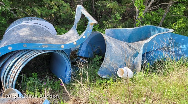 image for item NX9492 Fiberglass water slide