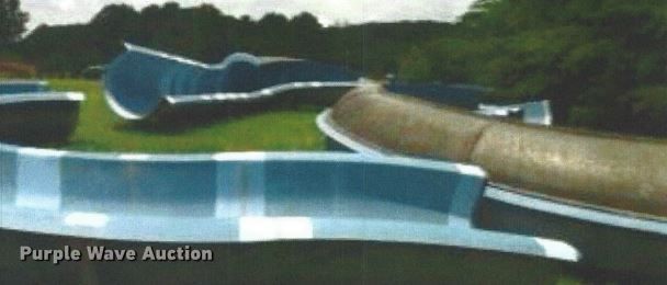 image for item NX9492 Fiberglass water slide