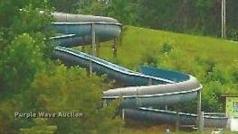 image for item NX9492 Fiberglass water slide