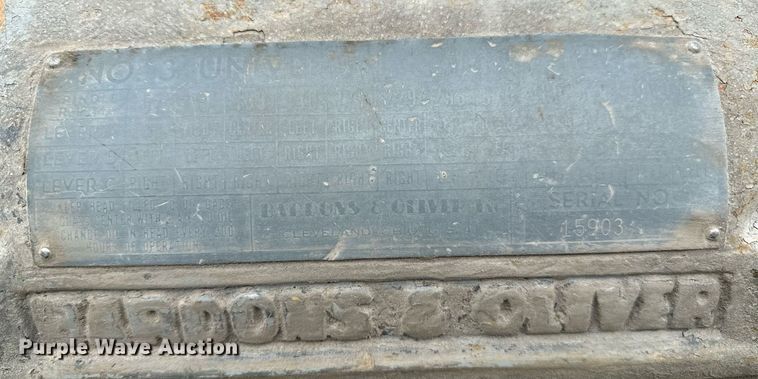 image for item OG9005 Bardons & Oliver  lathe