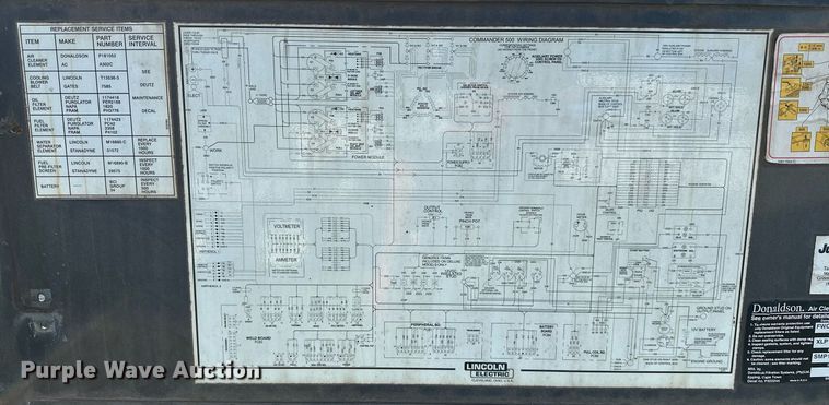 image for item OG9016 Lincoln Electric Commander 500  welder