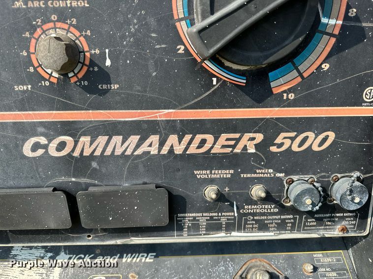 image for item OG9016 Lincoln Electric Commander 500  welder