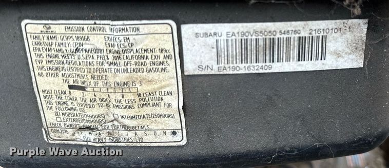 image for item OG9020 (2) pressure washers