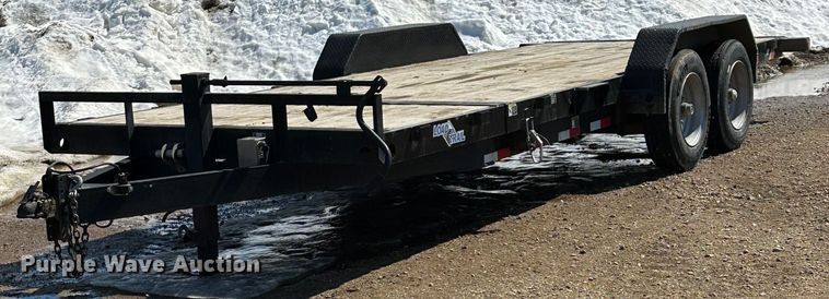 image for item ZA0216 2012 Load Trail TD8120072  tilt deck equipment trailer