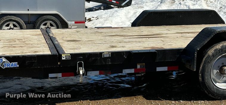 image for item ZA0216 2012 Load Trail TD8120072  tilt deck equipment trailer