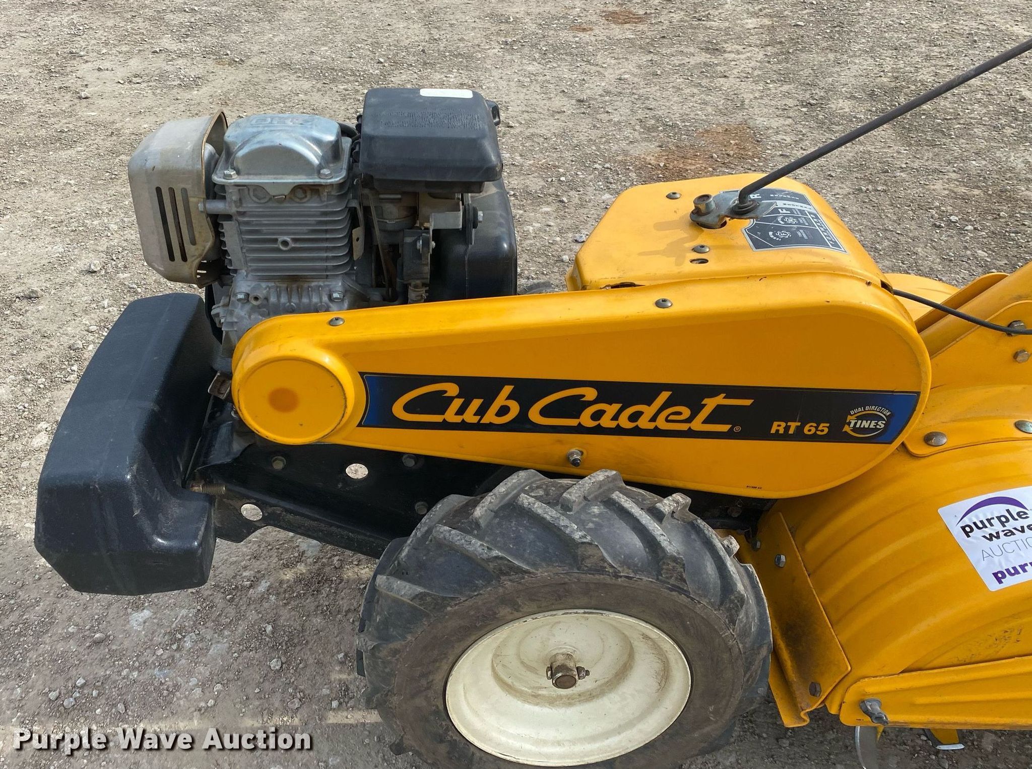 Cub Cadet RT65 rear tine tiller in Collinsville, OK Item DL7223 sold