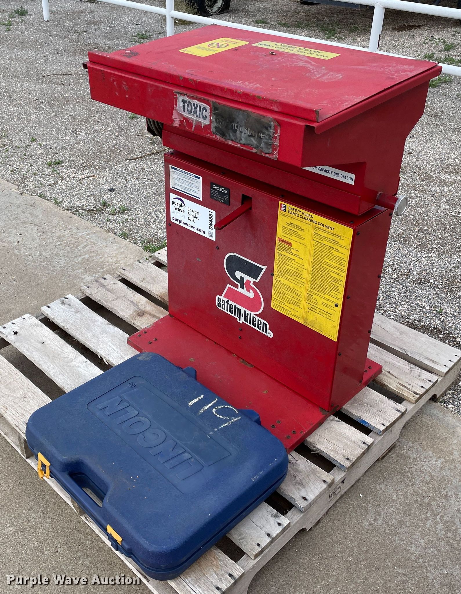 System One 110 parts washer in Spearman, TX Item DN4661 sold Purple