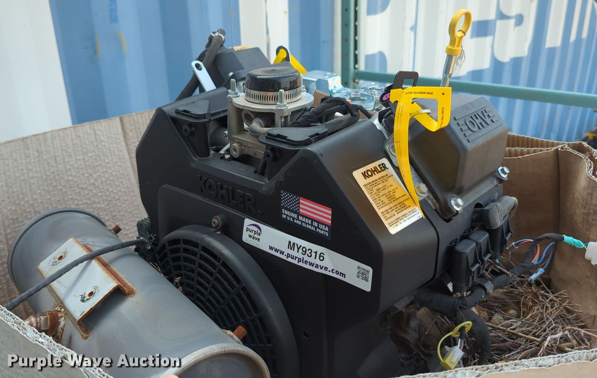 Kohler ECH740 engine in Oklahoma City, OK Item MY9316 sold Purple Wave