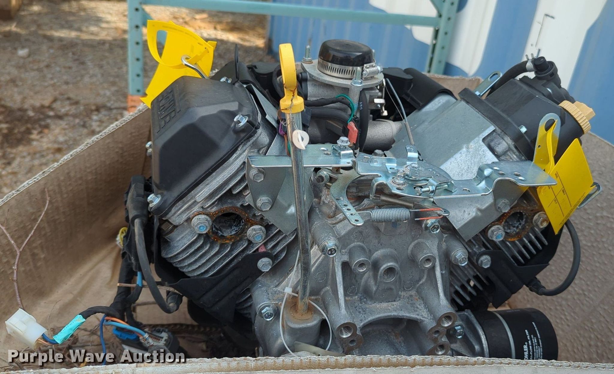 Kohler ECH740 engine in Oklahoma City, OK Item MY9316 sold Purple Wave