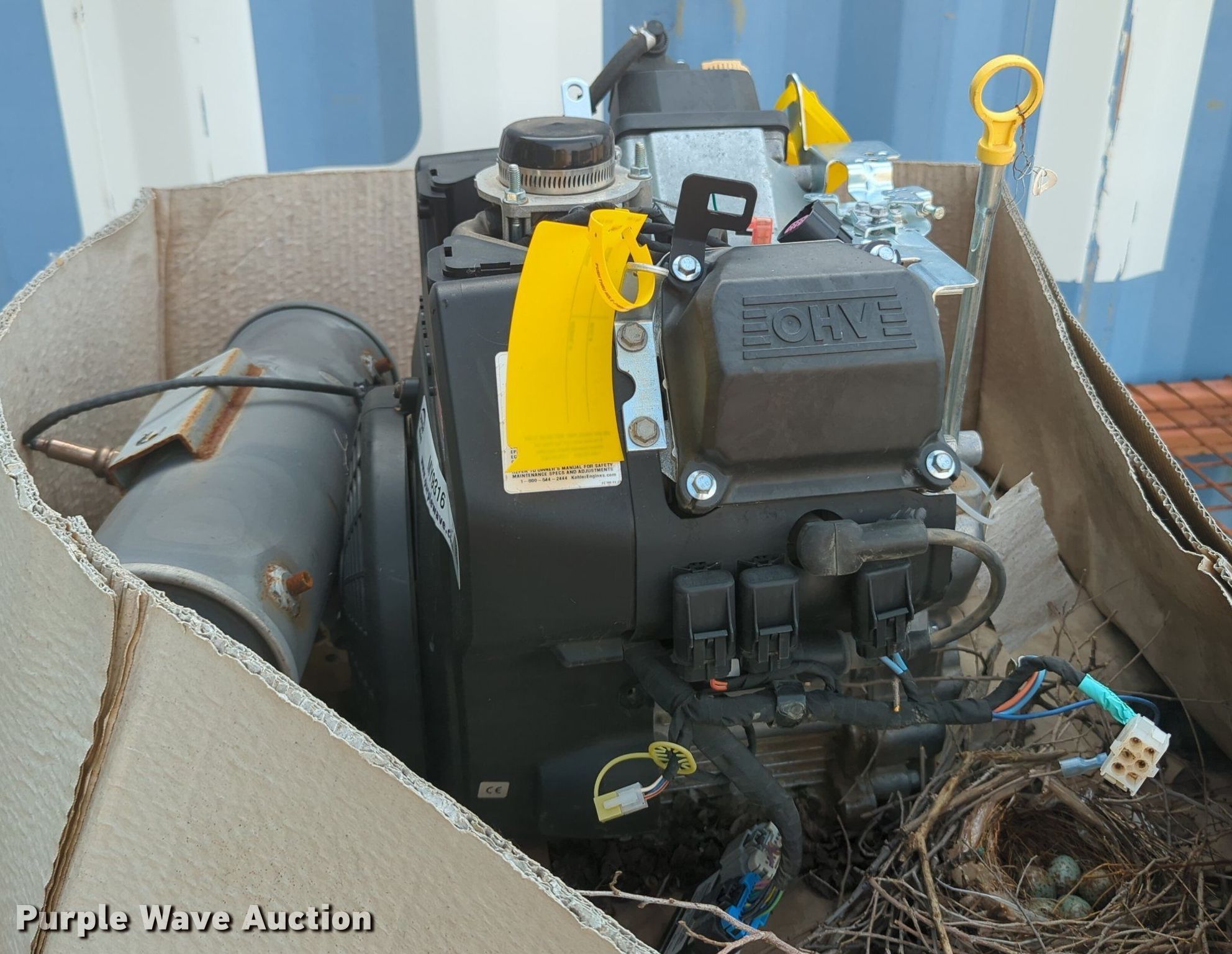 Kohler ECH740 engine in Oklahoma City, OK Item MY9316 sold Purple Wave