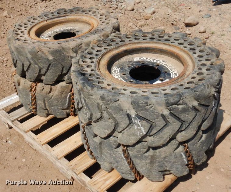 image for item AF9707 (4) Earth Force tires and wheels