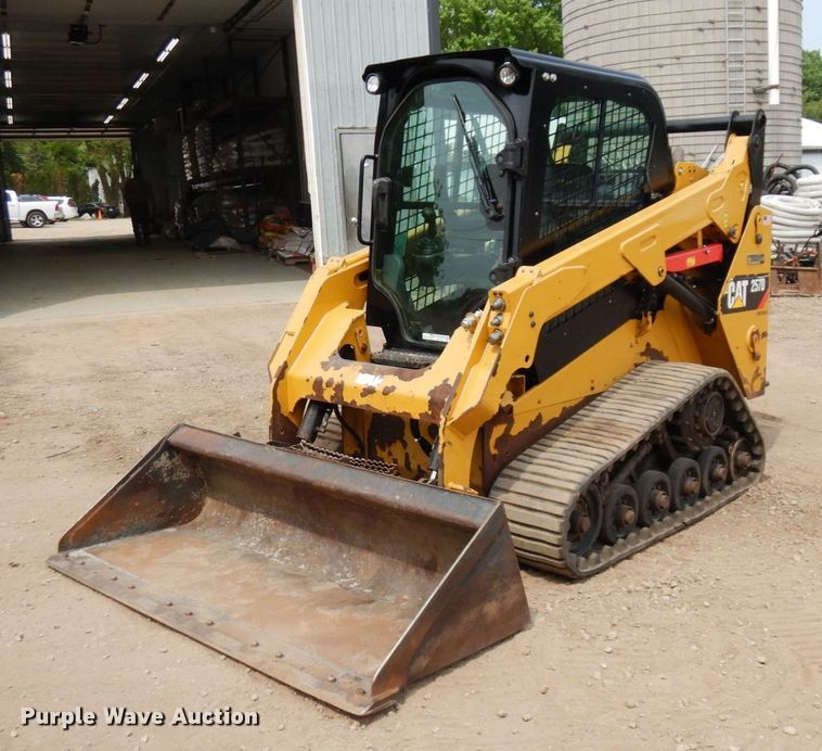 image for item AF9711 2017 Caterpillar 257D  tracked skid steer loader