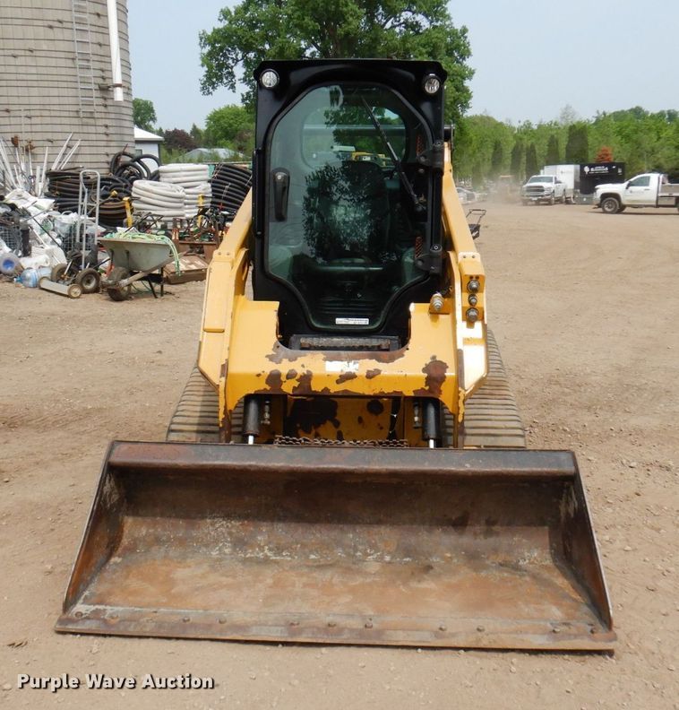 image for item AF9711 2017 Caterpillar 257D  tracked skid steer loader