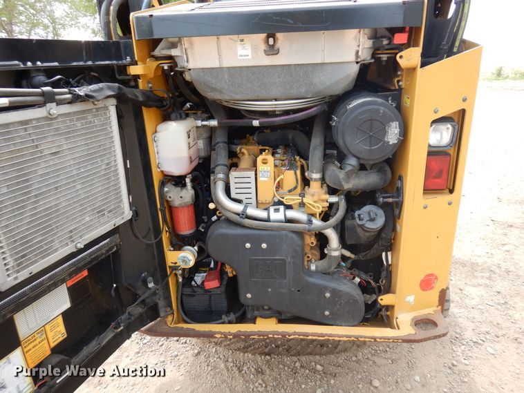 image for item AF9711 2017 Caterpillar 257D  tracked skid steer loader