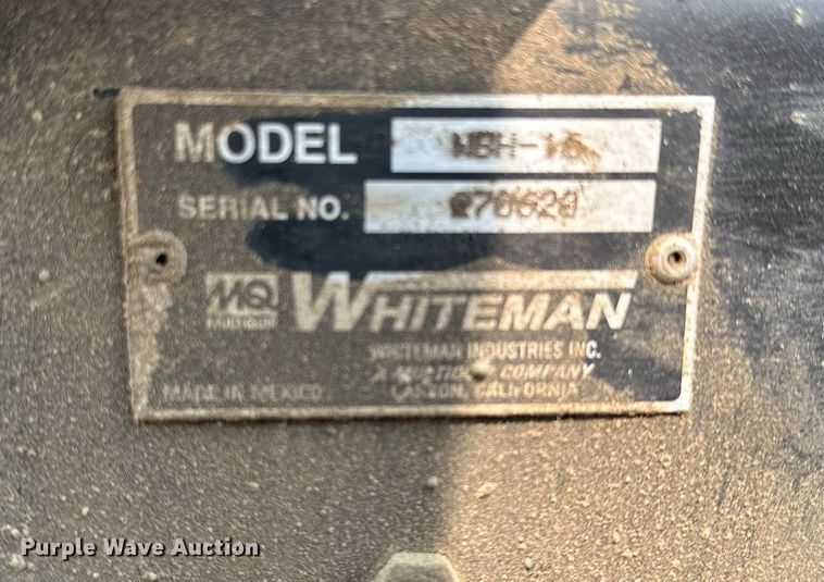 image for item AF9725 Whiteman WBH-16  power buggy