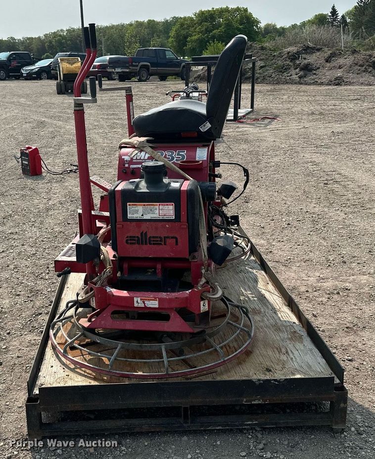 image for item AF9727 Allen Engineering Corp MP235  power trowel