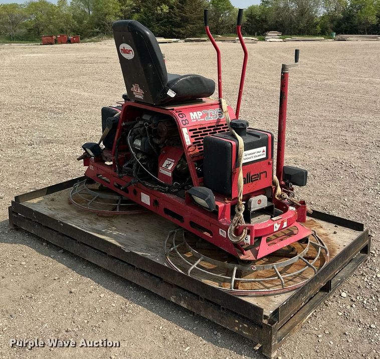 image for item AF9727 Allen Engineering Corp MP235  power trowel