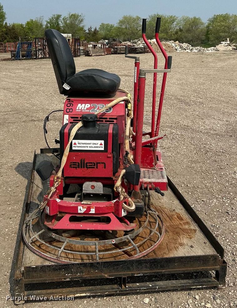 image for item AF9727 Allen Engineering Corp MP235  power trowel
