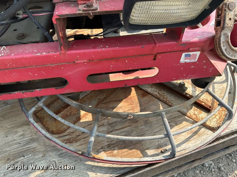 image for item AF9727 Allen Engineering Corp MP235  power trowel