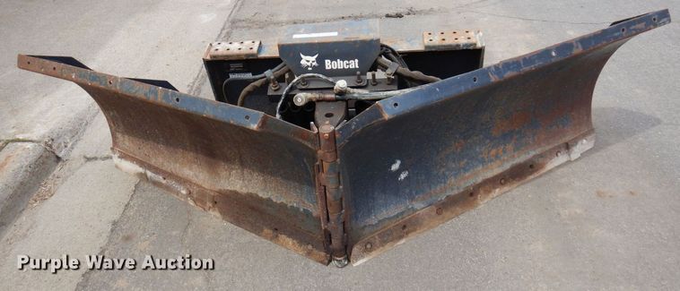 image for item AF9741 Bobcat  skid steer snow plow