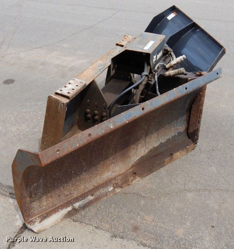image for item AF9741 Bobcat  skid steer snow plow