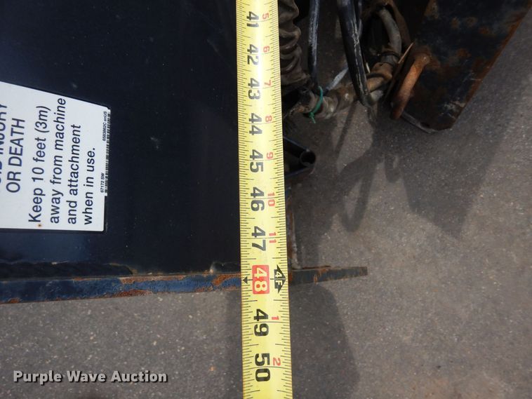 image for item AF9741 Bobcat  skid steer snow plow