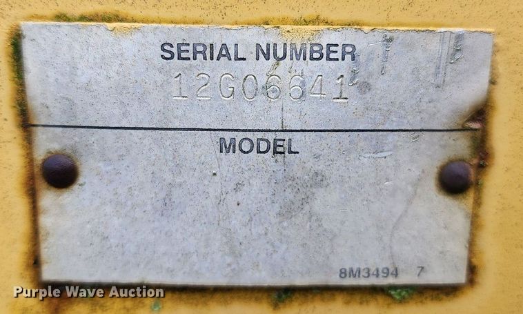 image for item DC6057 1979 Caterpillar D7G  dozer