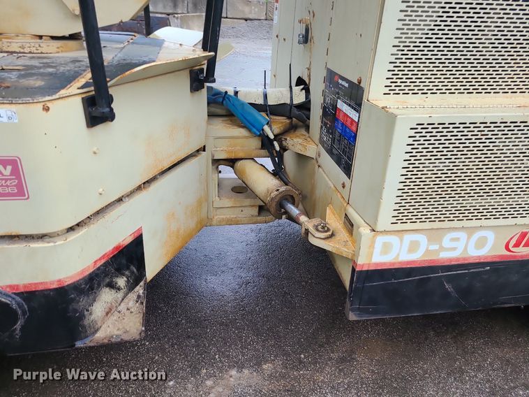 image for item DC6063 Ingersoll Rand DD90  double drum vibratory roller