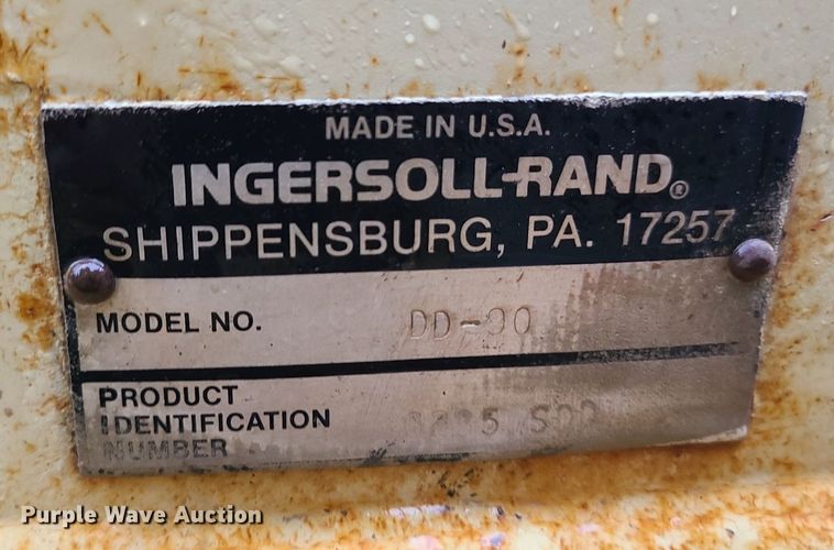 image for item DC6063 Ingersoll Rand DD90  double drum vibratory roller