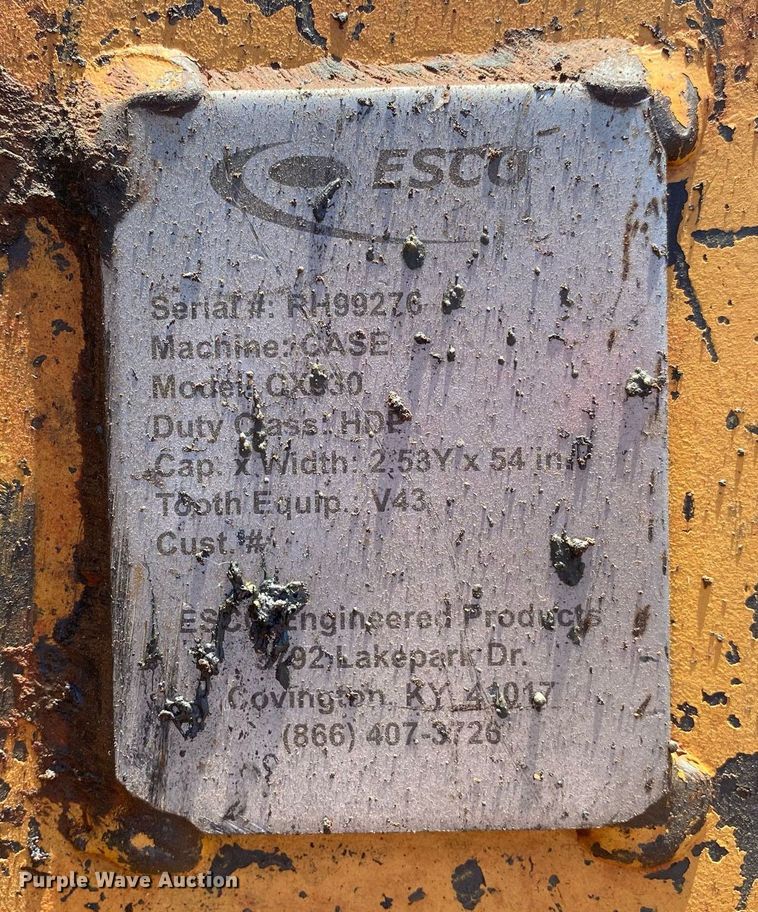 image for item DI7811 2007 Case CX330  excavator