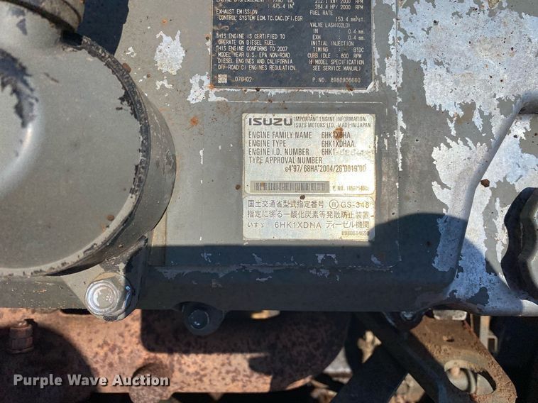 image for item DI7811 2007 Case CX330  excavator