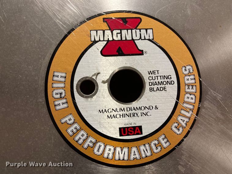 image for item DJ6169 Magnum Diamond & Machinery  diamond concrete saw blade