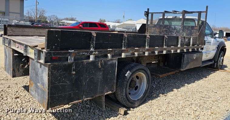 image for item DK1734 2006 Ford F550 Super Duty XL  dump flatbed truck