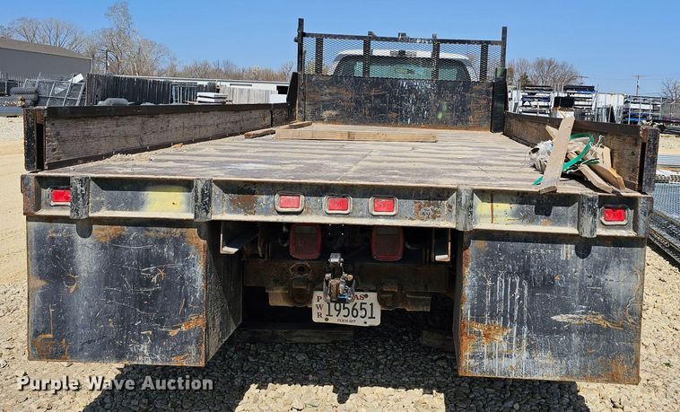 image for item DK1734 2006 Ford F550 Super Duty XL  dump flatbed truck