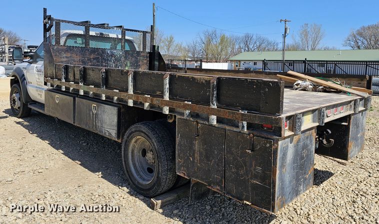 image for item DK1734 2006 Ford F550 Super Duty XL  dump flatbed truck