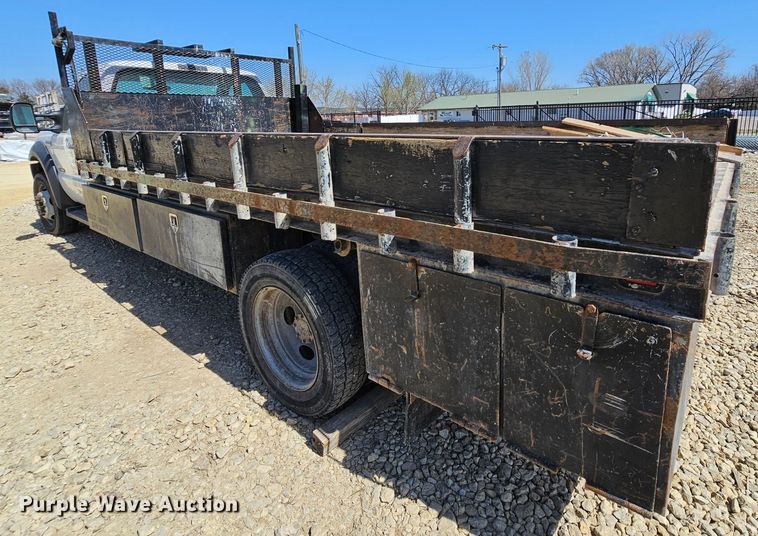 image for item DK1734 2006 Ford F550 Super Duty XL  dump flatbed truck