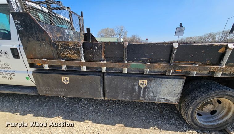 image for item DK1734 2006 Ford F550 Super Duty XL  dump flatbed truck