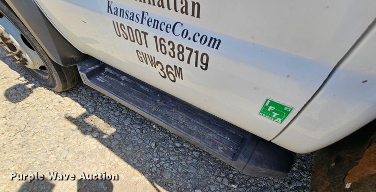 image for item DK1734 2006 Ford F550 Super Duty XL  dump flatbed truck