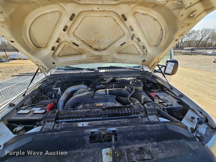 image for item DK1734 2006 Ford F550 Super Duty XL  dump flatbed truck