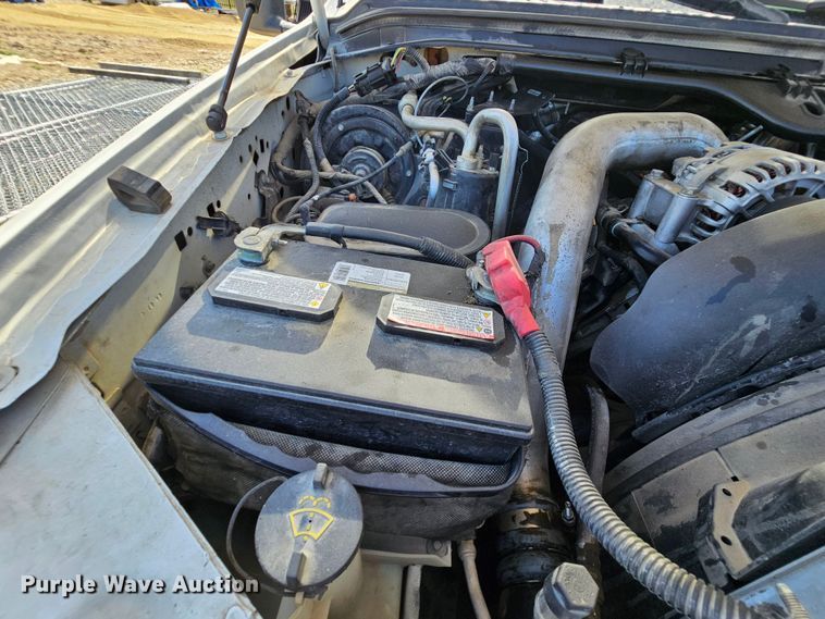 image for item DK1734 2006 Ford F550 Super Duty XL  dump flatbed truck