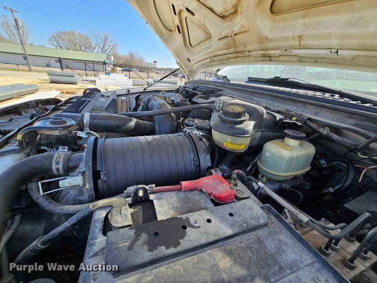 image for item DK1734 2006 Ford F550 Super Duty XL  dump flatbed truck