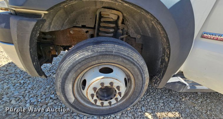 image for item DK1734 2006 Ford F550 Super Duty XL  dump flatbed truck