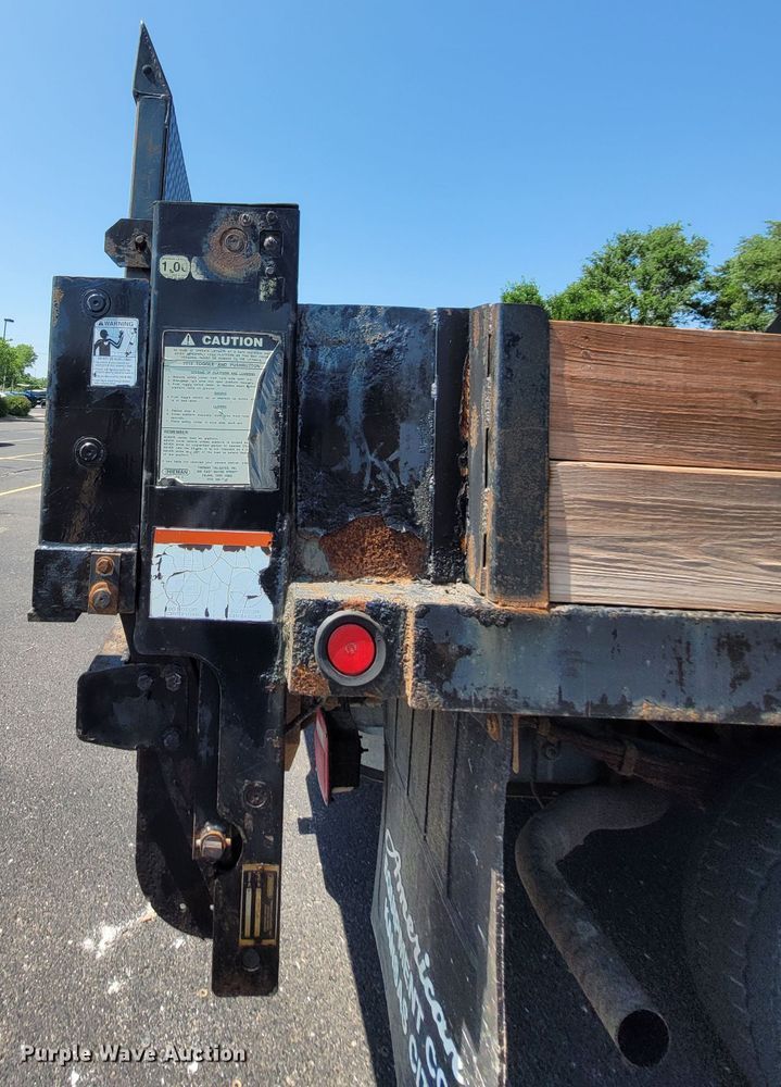 image for item DK1912 2001 Ford F450 Super Duty XL  dump flatbed truck