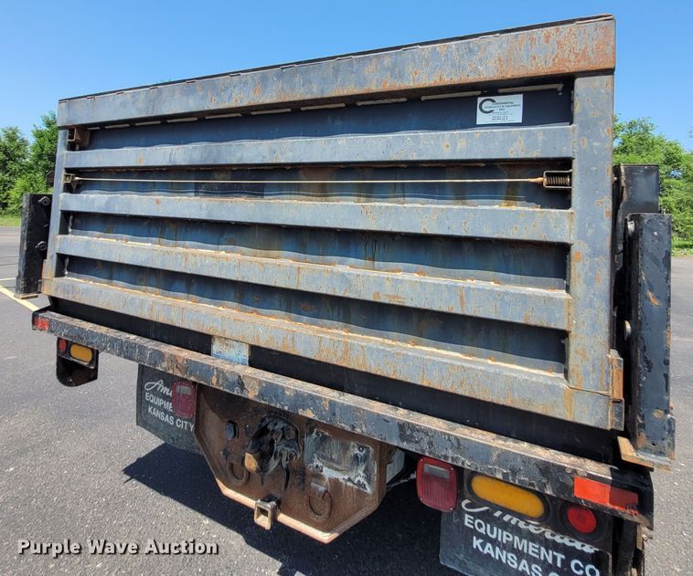 image for item DK1912 2001 Ford F450 Super Duty XL  dump flatbed truck