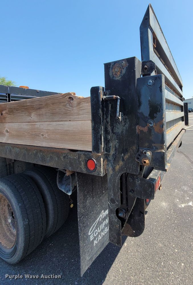 image for item DK1912 2001 Ford F450 Super Duty XL  dump flatbed truck