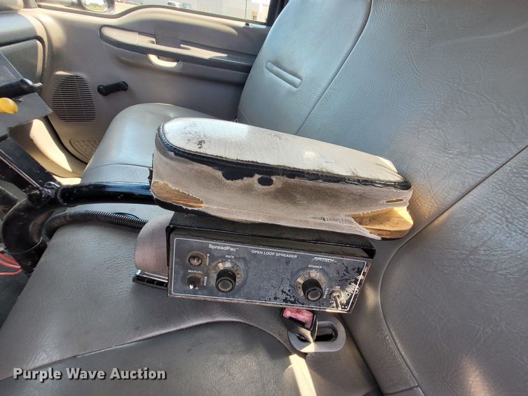 image for item DK1912 2001 Ford F450 Super Duty XL  dump flatbed truck