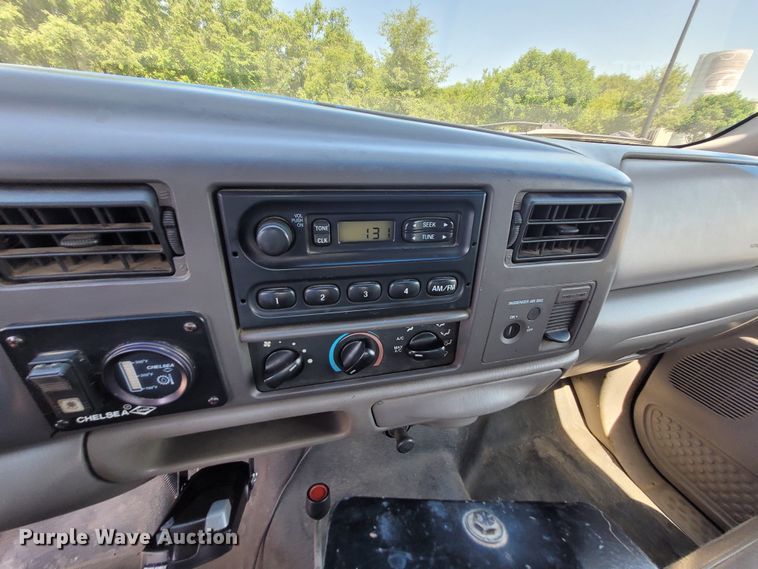 image for item DK1912 2001 Ford F450 Super Duty XL  dump flatbed truck