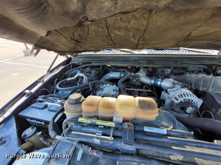 image for item DK1912 2001 Ford F450 Super Duty XL  dump flatbed truck