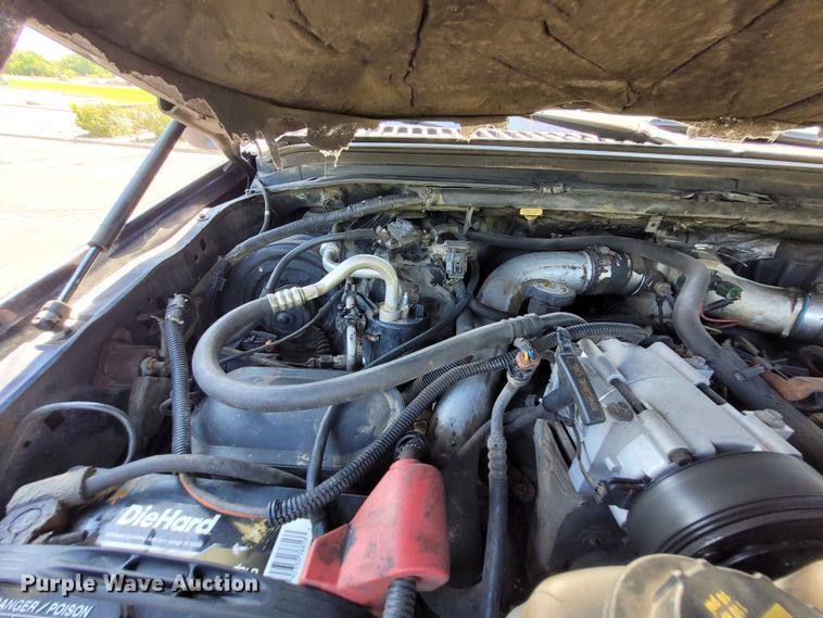 image for item DK1912 2001 Ford F450 Super Duty XL  dump flatbed truck