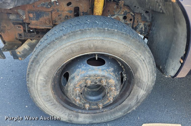 image for item DK1912 2001 Ford F450 Super Duty XL  dump flatbed truck